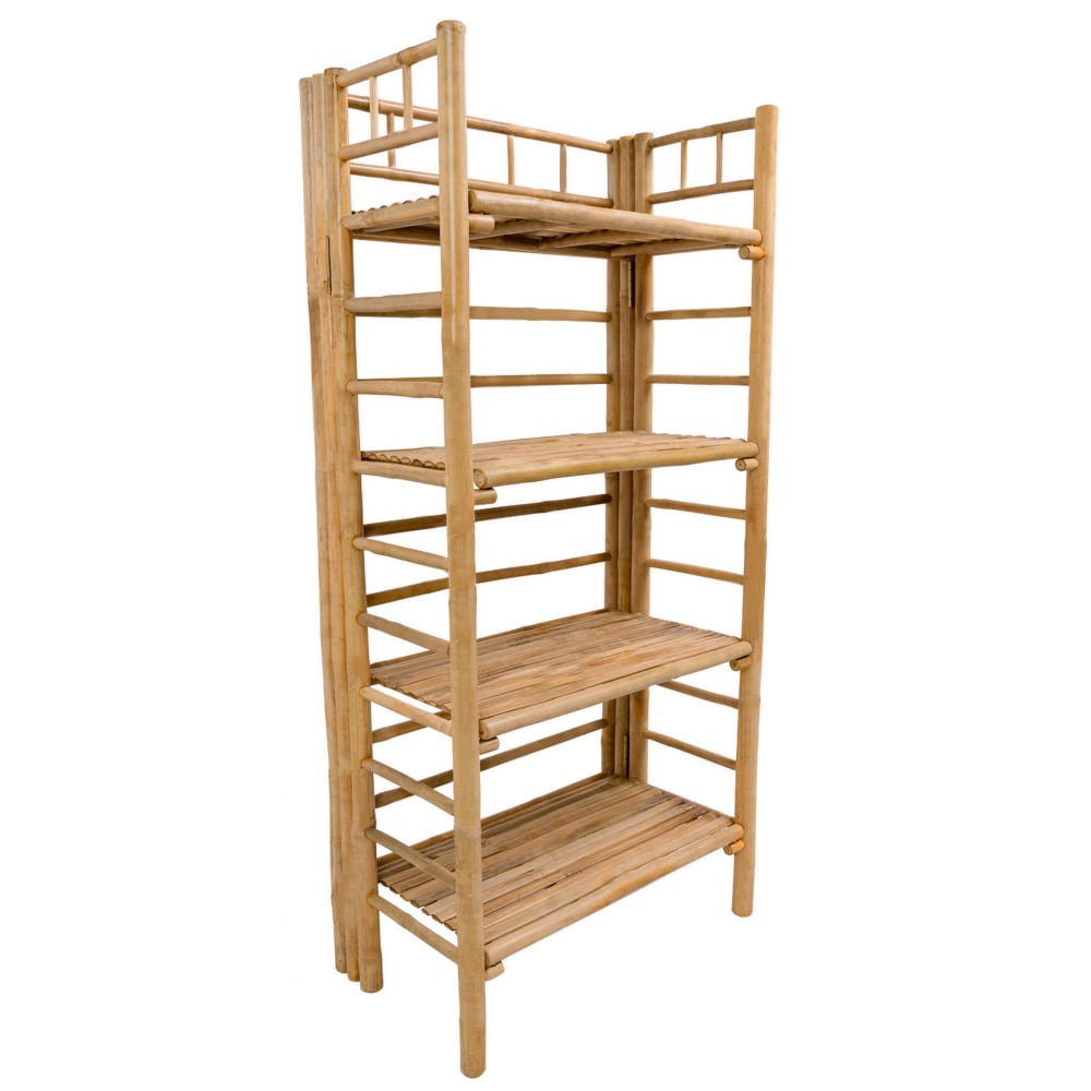 Etagère 4 niveaux en - bambou