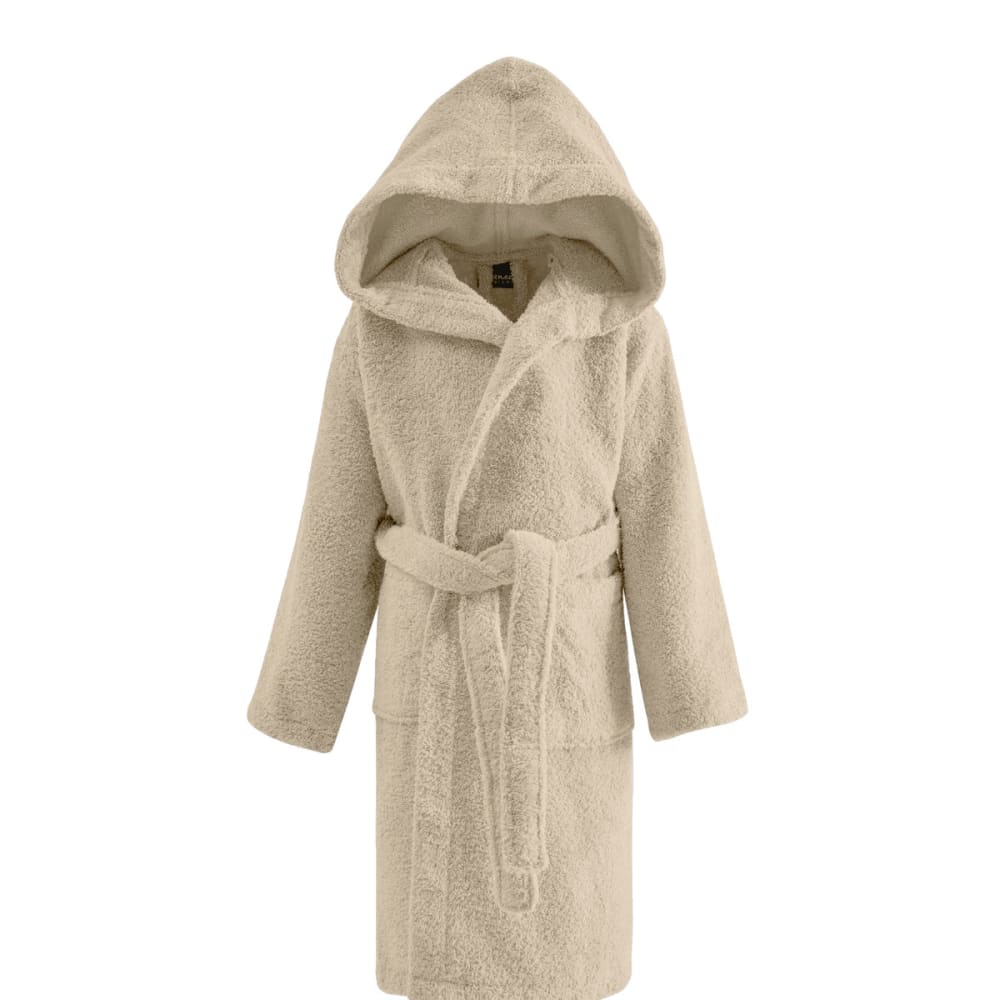 Peignoir enfant à capuche 400 g/m² sable 06 ans Peignoir enfant à capuche 400 g/m² sable 06 ans