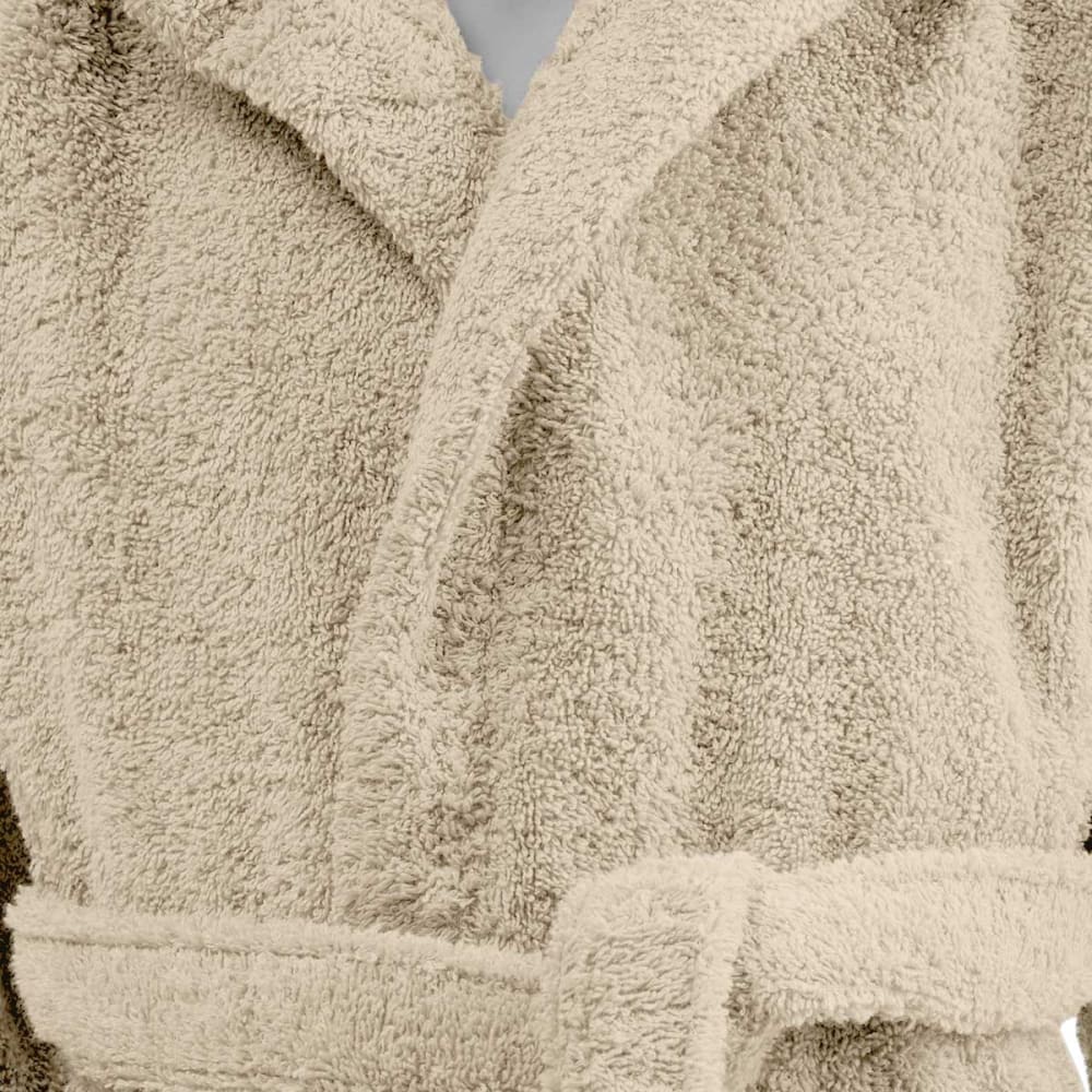 Peignoir enfant à capuche 400 g/m² sable 06 ans - Maisons du Monde