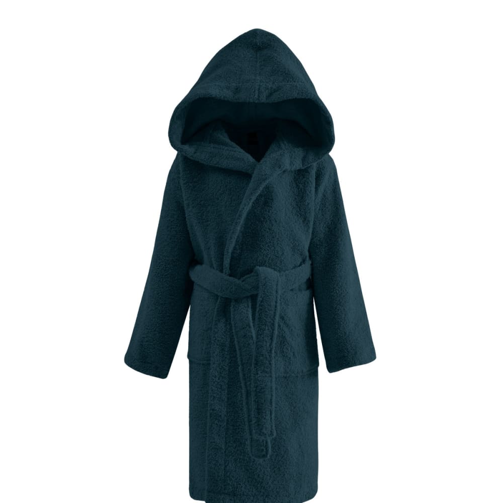 Ppeignoir enfant à capuche 400 g/m² denim 06 ans Ppeignoir enfant à capuche 400 g/m² denim 06 ans