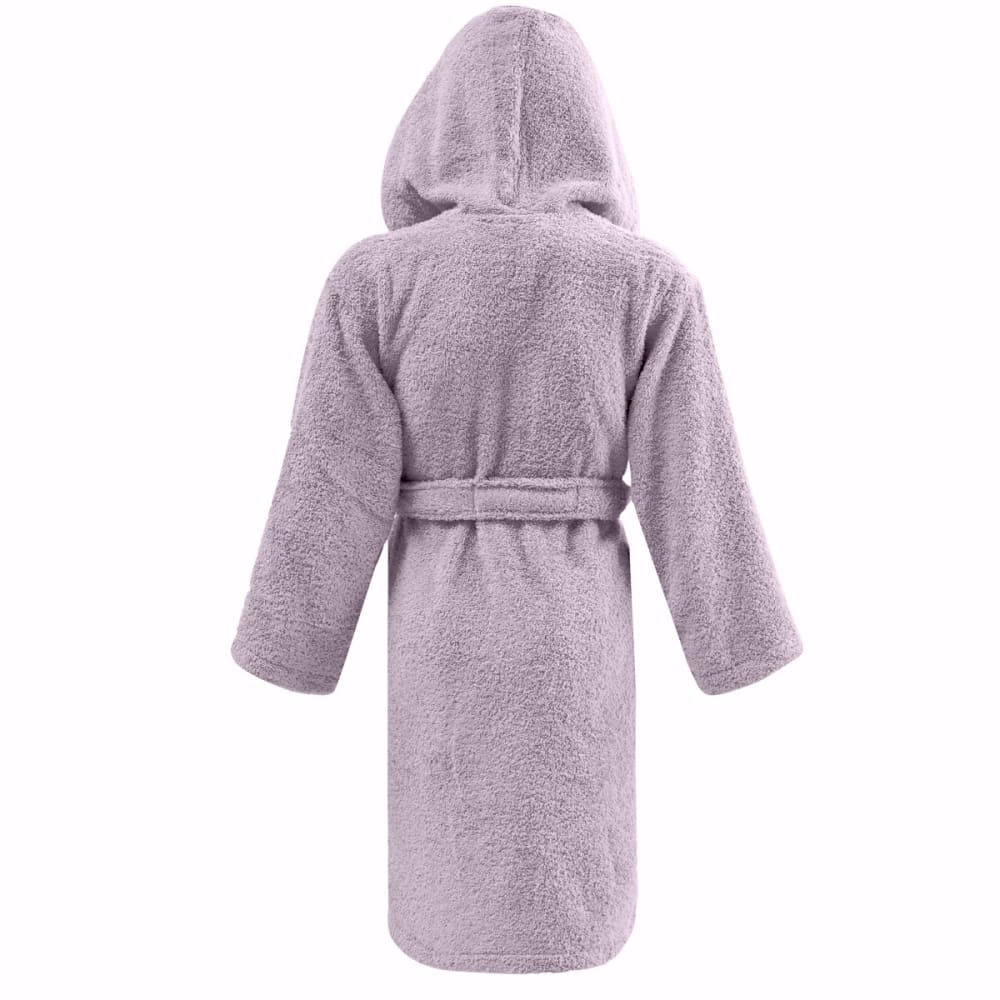 Kinderbademantel mit Kapuze 400 g/m² Lavendel 4 Jahre - Maisons