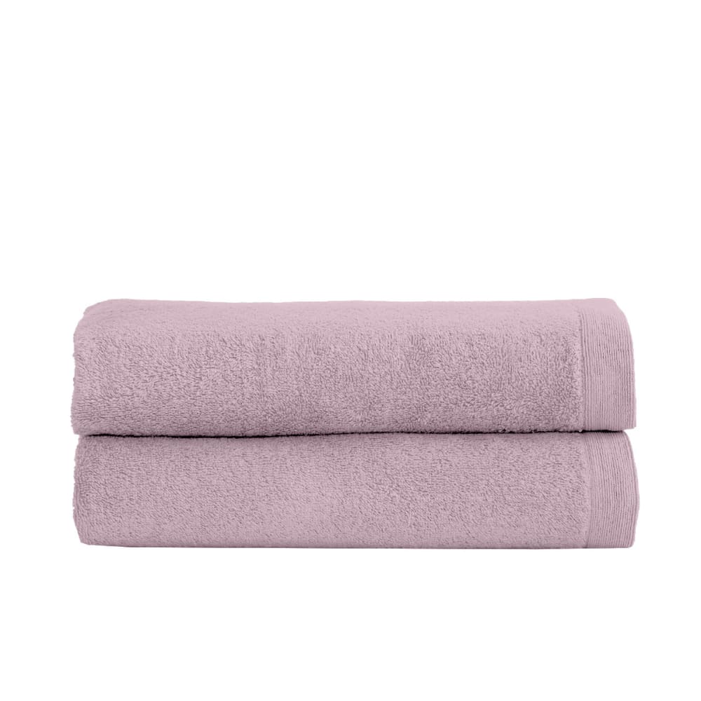Llot de 2 draps de bain 500 g/m² lavandin 70x130 cm Llot de 2 draps de bain 500 g/m² lavandin 70x130 cm