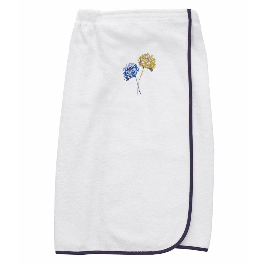 Paréo de bain blanc