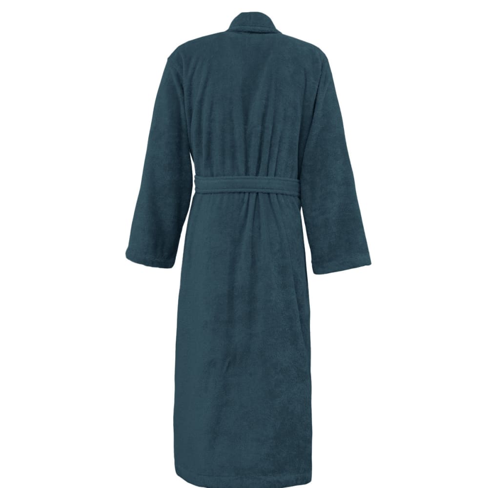 Unisex Bademantel mit Schalkragen 400 g/m² Denim L - Maisons Du