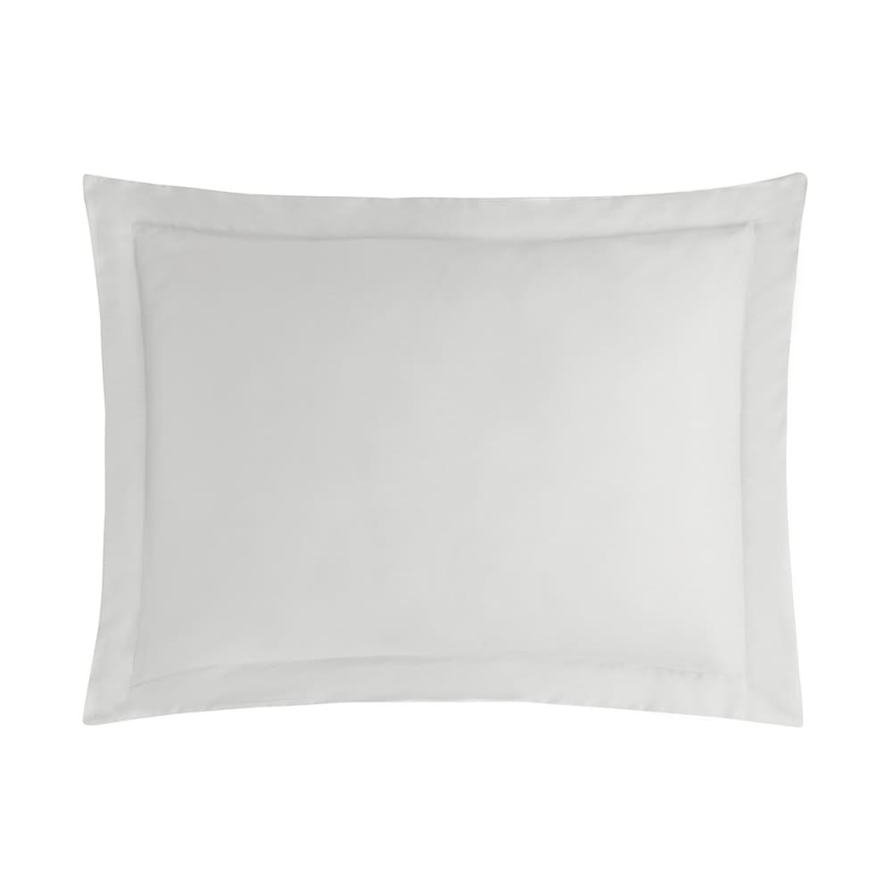 2 taies d'oreiller en satin de coton blanc 50x70 cm - Maisons du Monde