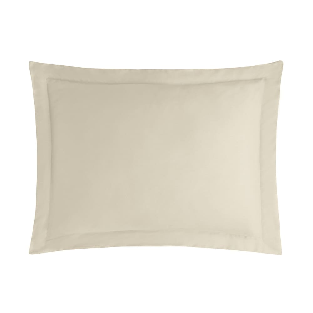 2 taies d'oreiller en satin de coton ficelle 50x70 cm — vue 3