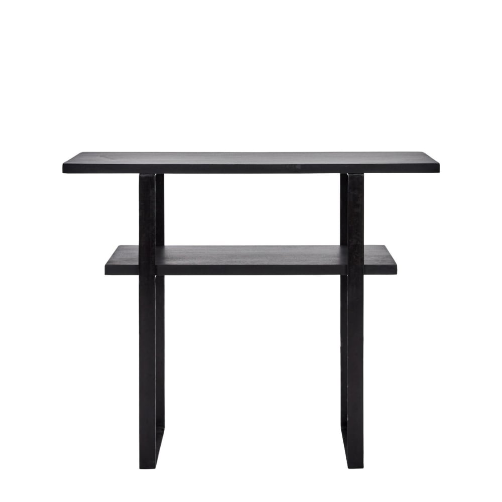 Console en bois noir