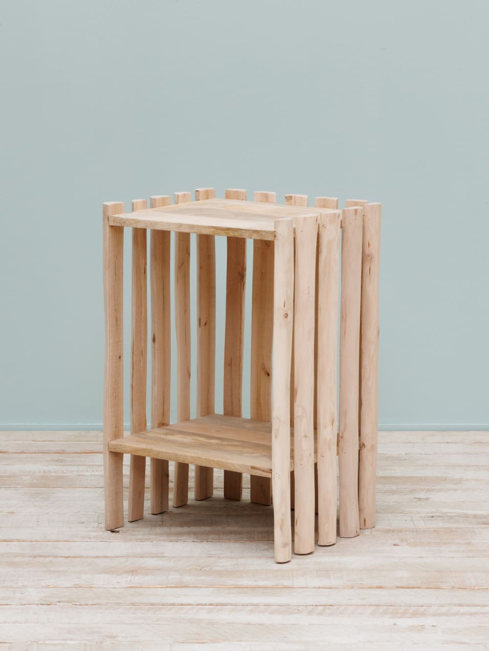 Nachttisch aus Holz, beige - Maisons Du Monde