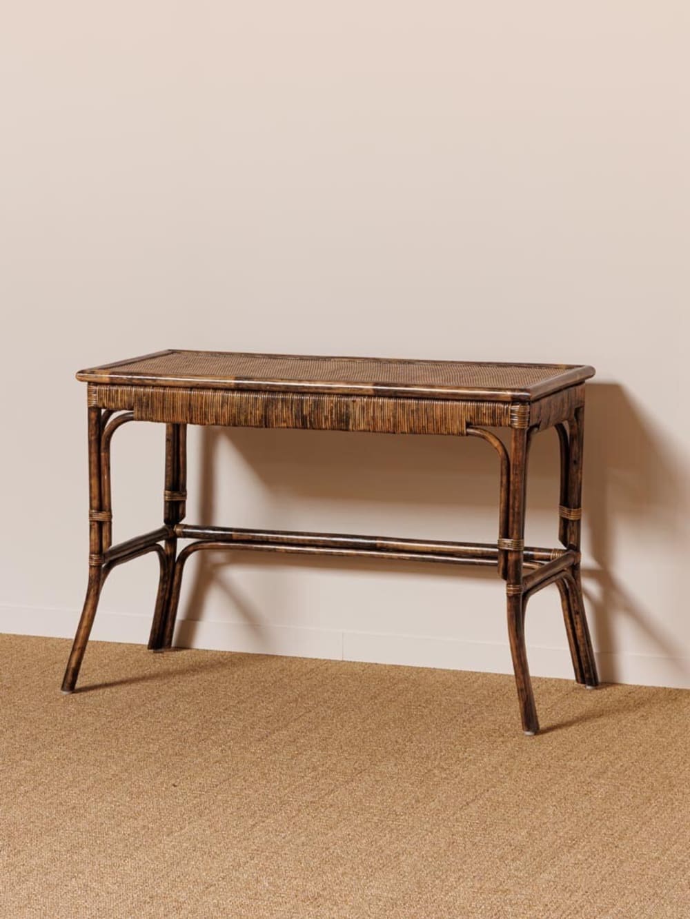 Bureau en rotin marron - Maisons du Monde