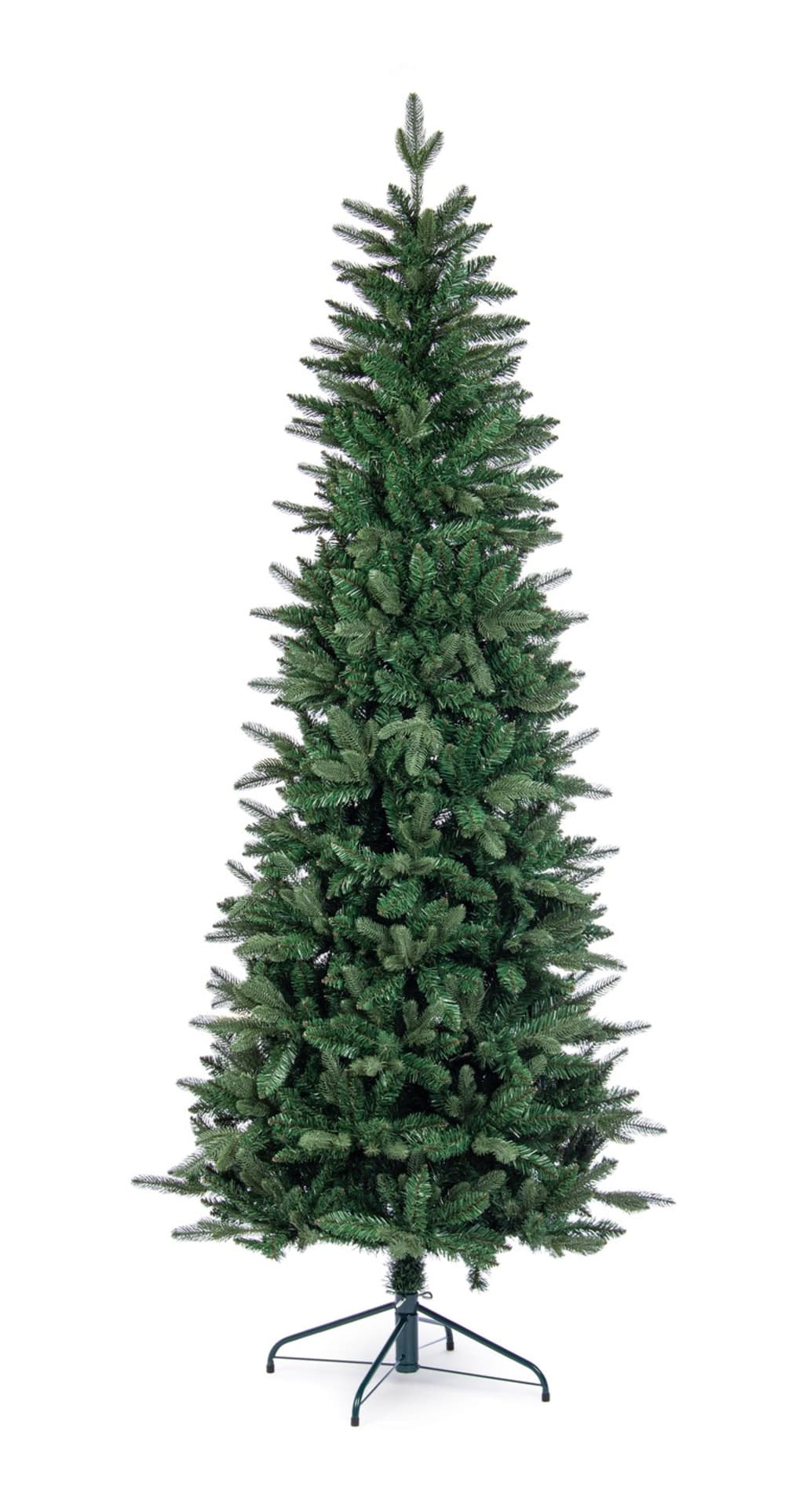 Árbol de Navidad Slim h210 ramas 1432 en PE/PVC