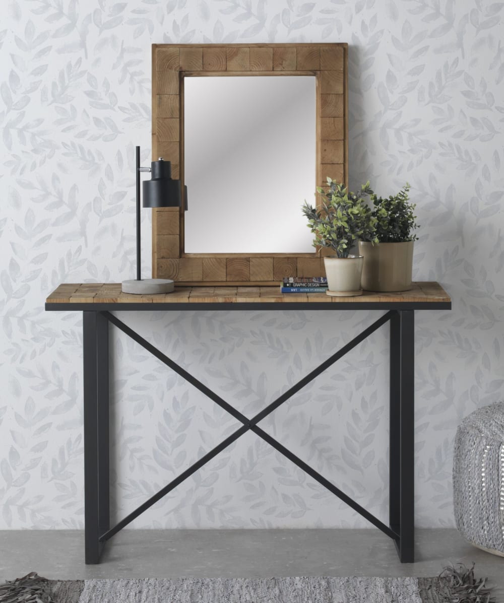 Miroir en bois massif - Maisons du Monde
