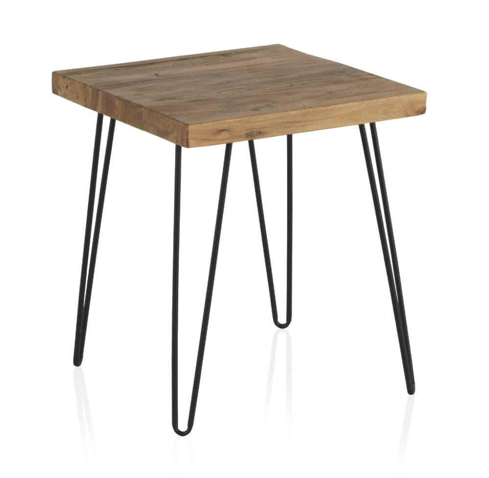 Table d'appoint en orme - ancien