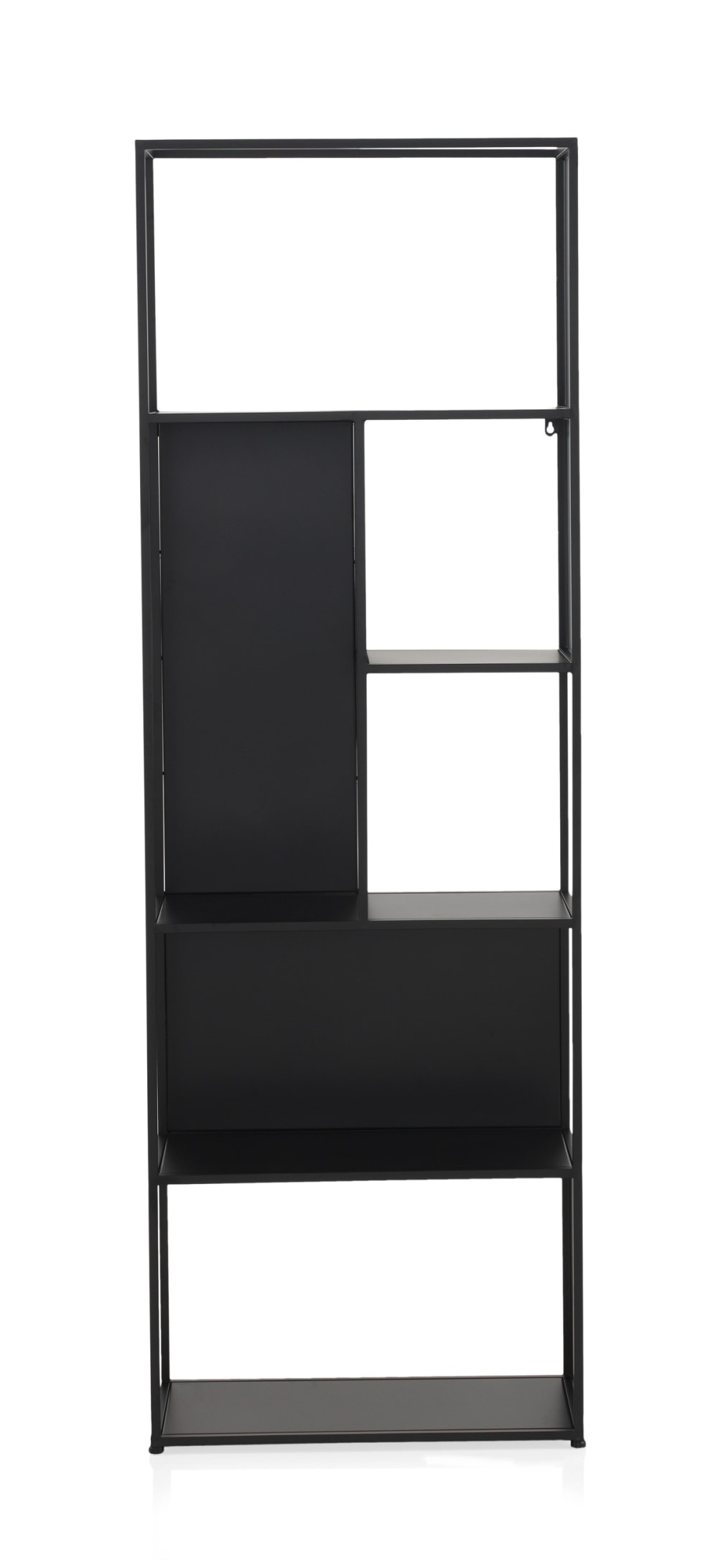 Etagère en métal noir