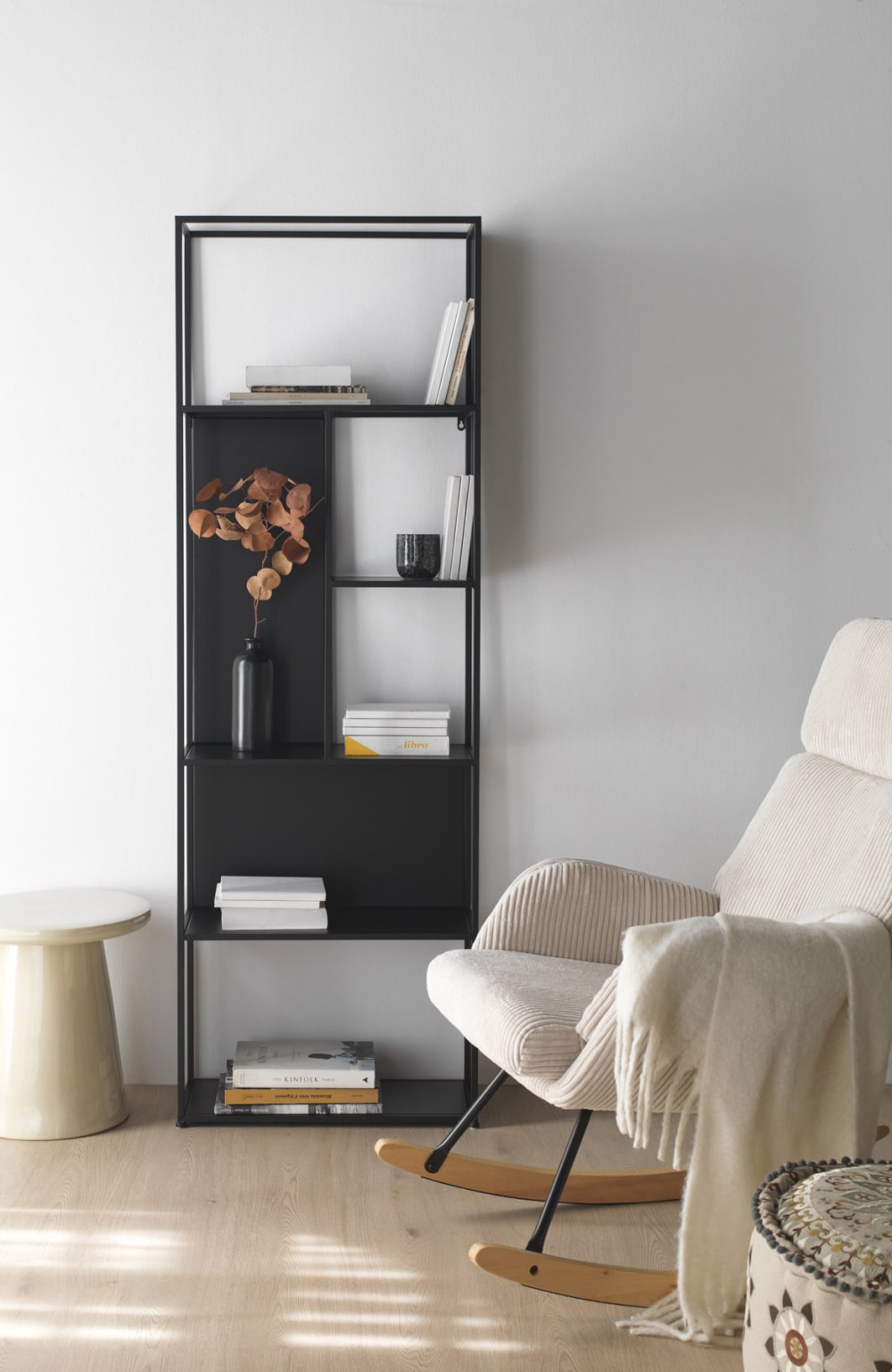 Etagère en métal noir - Maisons du Monde