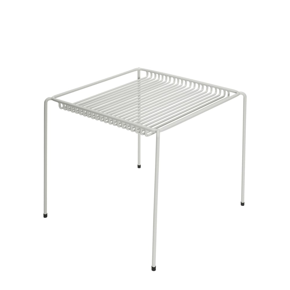 Table d'appoint en métal gris clair — Beyit
