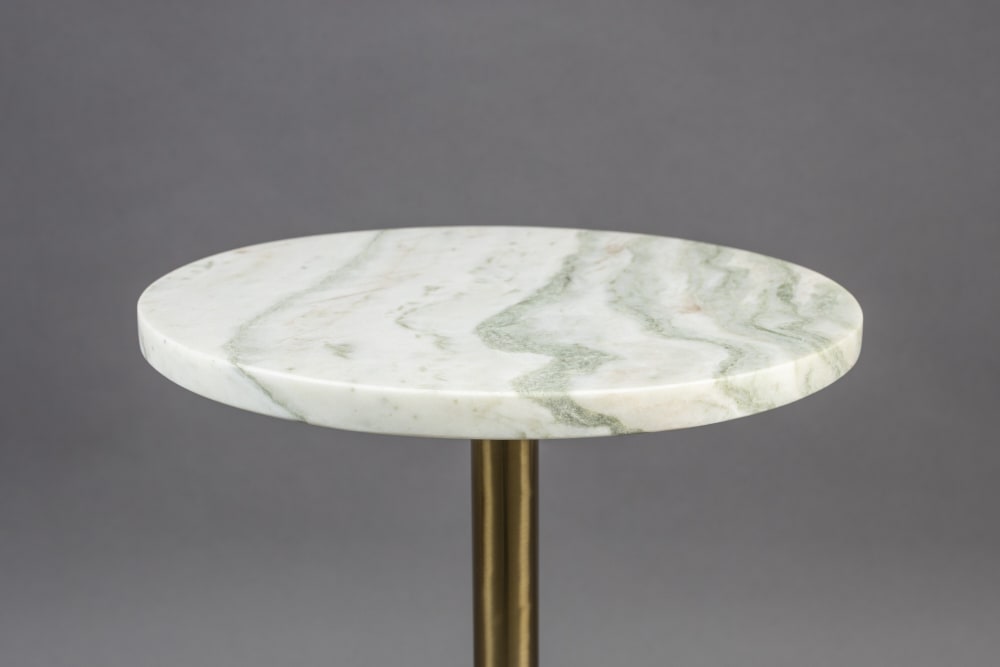 Beistelltisch aus Marmor, gold - Maisons Du Monde