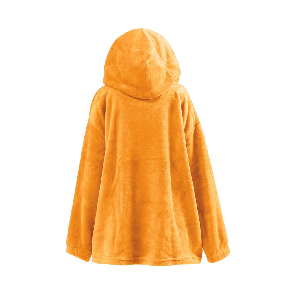 Poncho polaire enfant à capuche doux & chaud  caramel 09/14 ans - Maisons du Monde