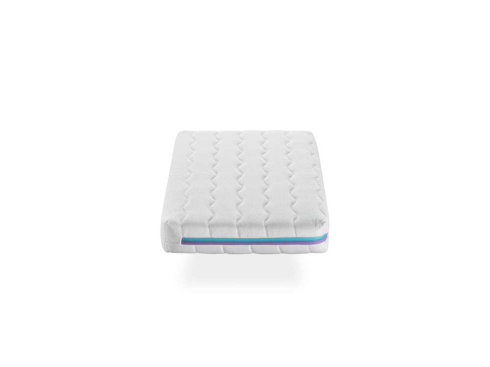Schaumstoff-Babymatratze mit Bezug 70x140x11 CM - Maisons Du
