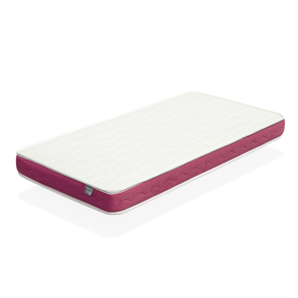 Dormissimo Babymatratze atmungsaktiv und ergonomisch 60X120X10 CM WEISS Öko-Tex Zertifikat VISKOSE Baby