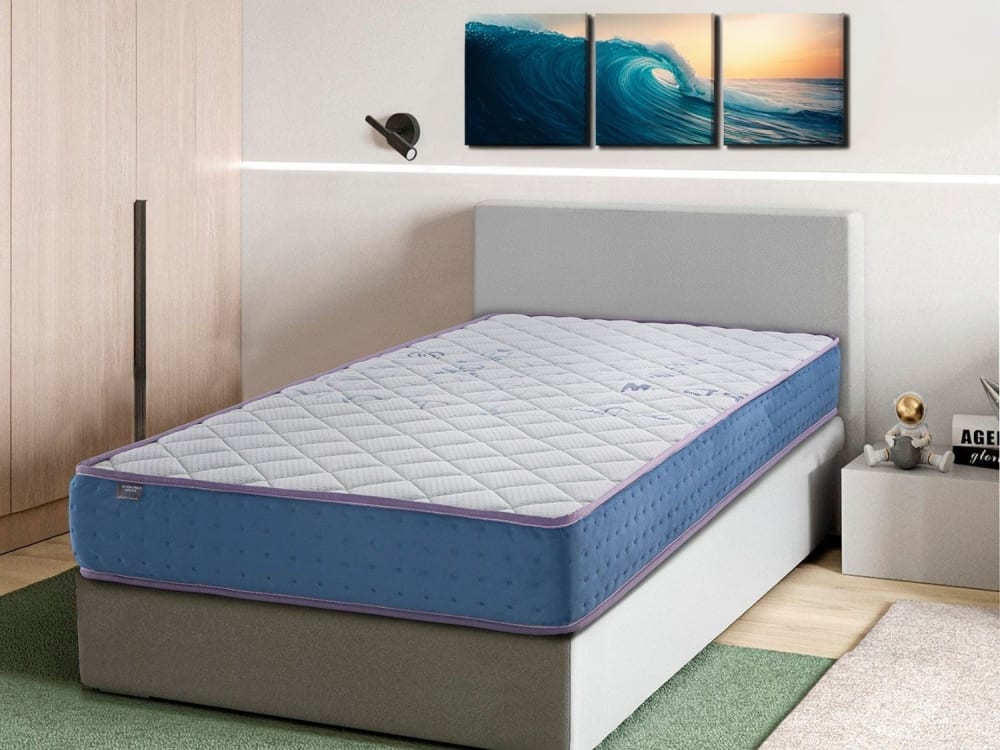 Foam Matratze 90X190X18 CM BLAU H2 - Maisons Du Monde