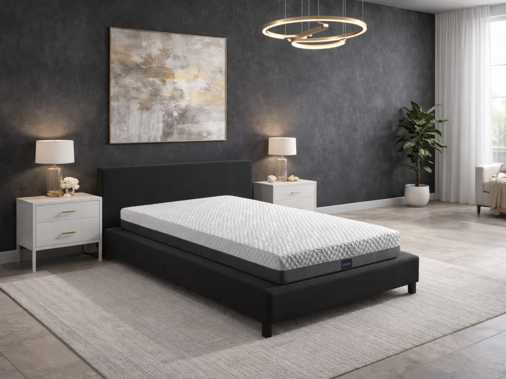 Shaula Schaumstoffmatratze SHAULA PLATON 90x140 cm Höhe 20 style modern WEISS PES - POLYESTER Baby