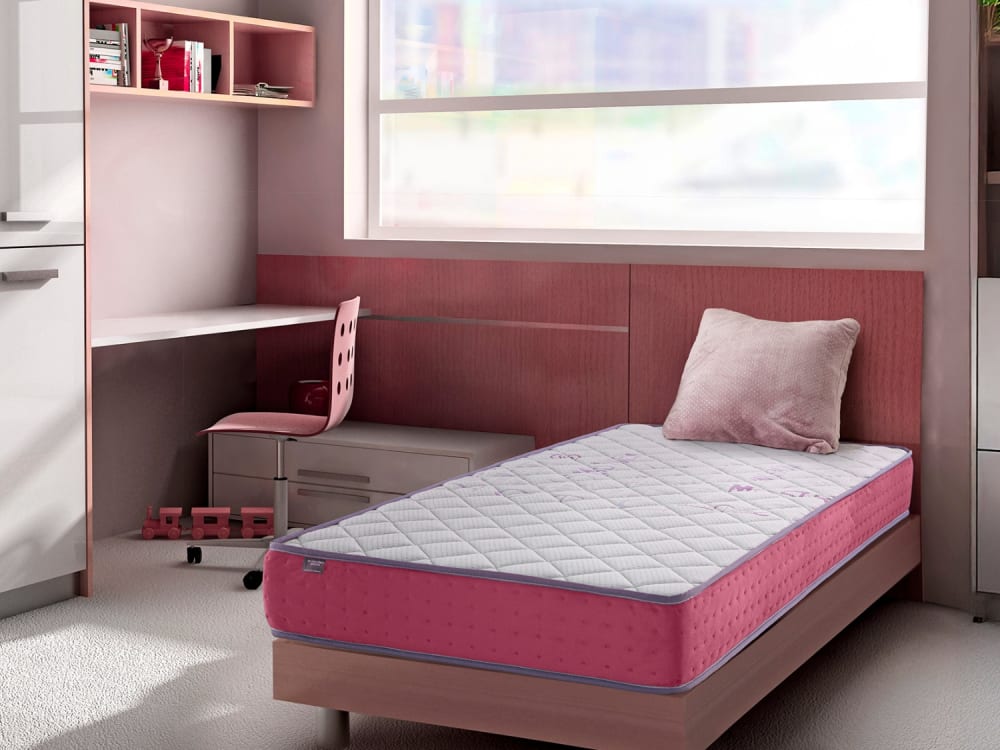 Dormissimo Foam Matratze 90X190X18 CM ROSA H2 ROSA VISKOSE Baby
