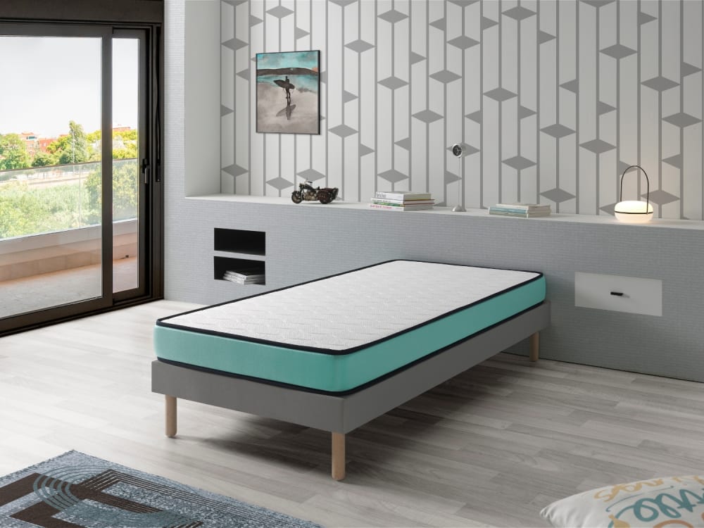 KINDERMATRATZE 90x190 Hohe 14 CM KONFORT PRO H2 - Maisons Du