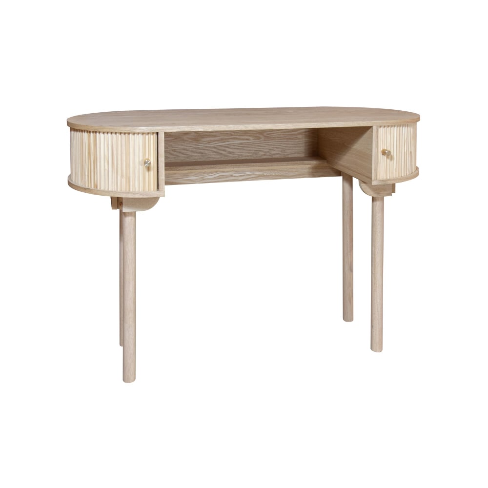 bureau en bois clair