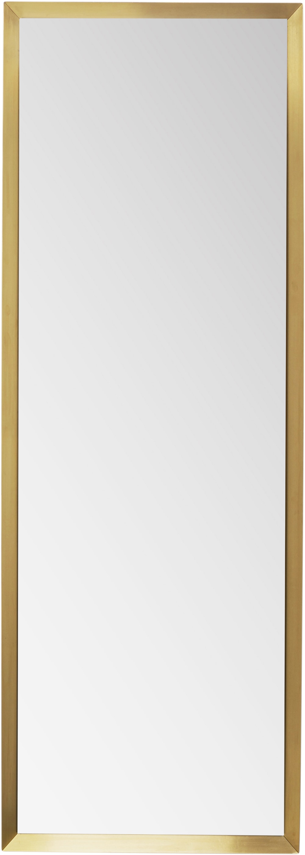 Kare Design Spiegel mit Rahmen aus Stahl, gold, 70x200cm style classic chic - Glas