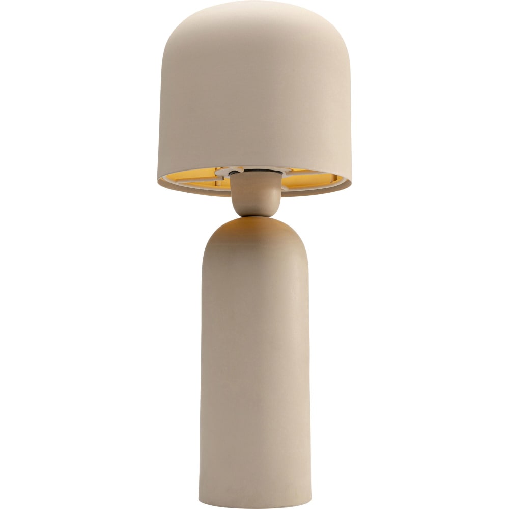Kare Design Lampe en acier beige style contemporain