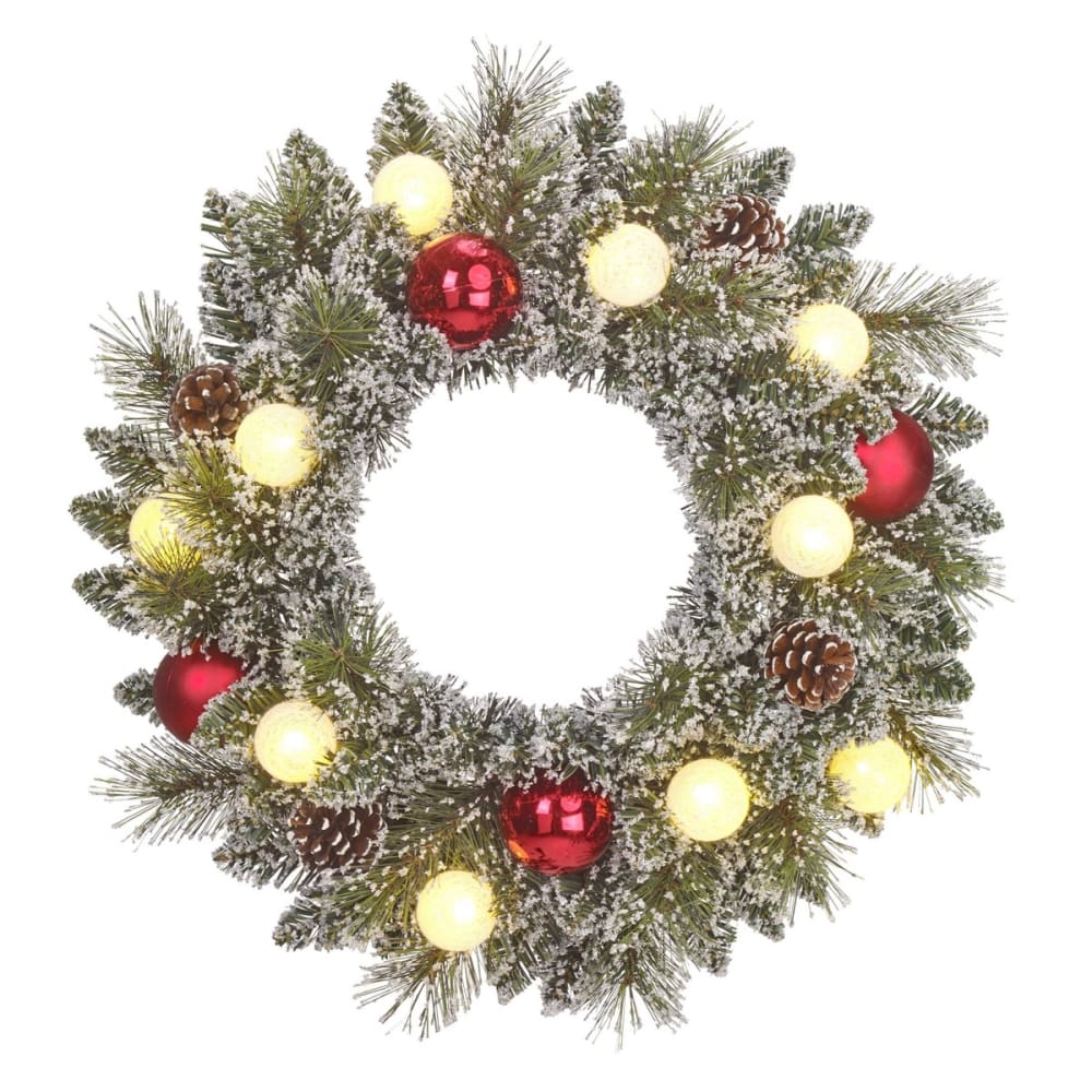 Couronne vert fer h10xl45xl45cm - Maisons du Monde