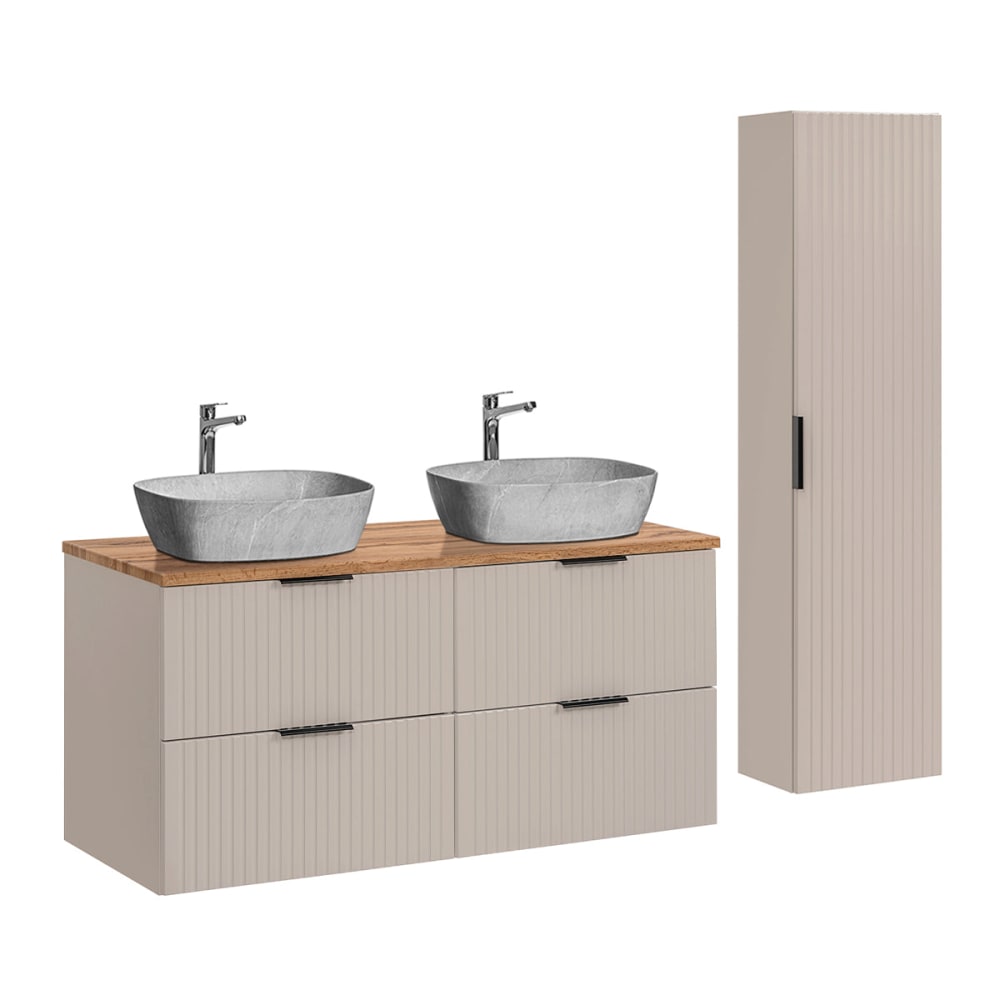 Ensemble meuble double - pierre