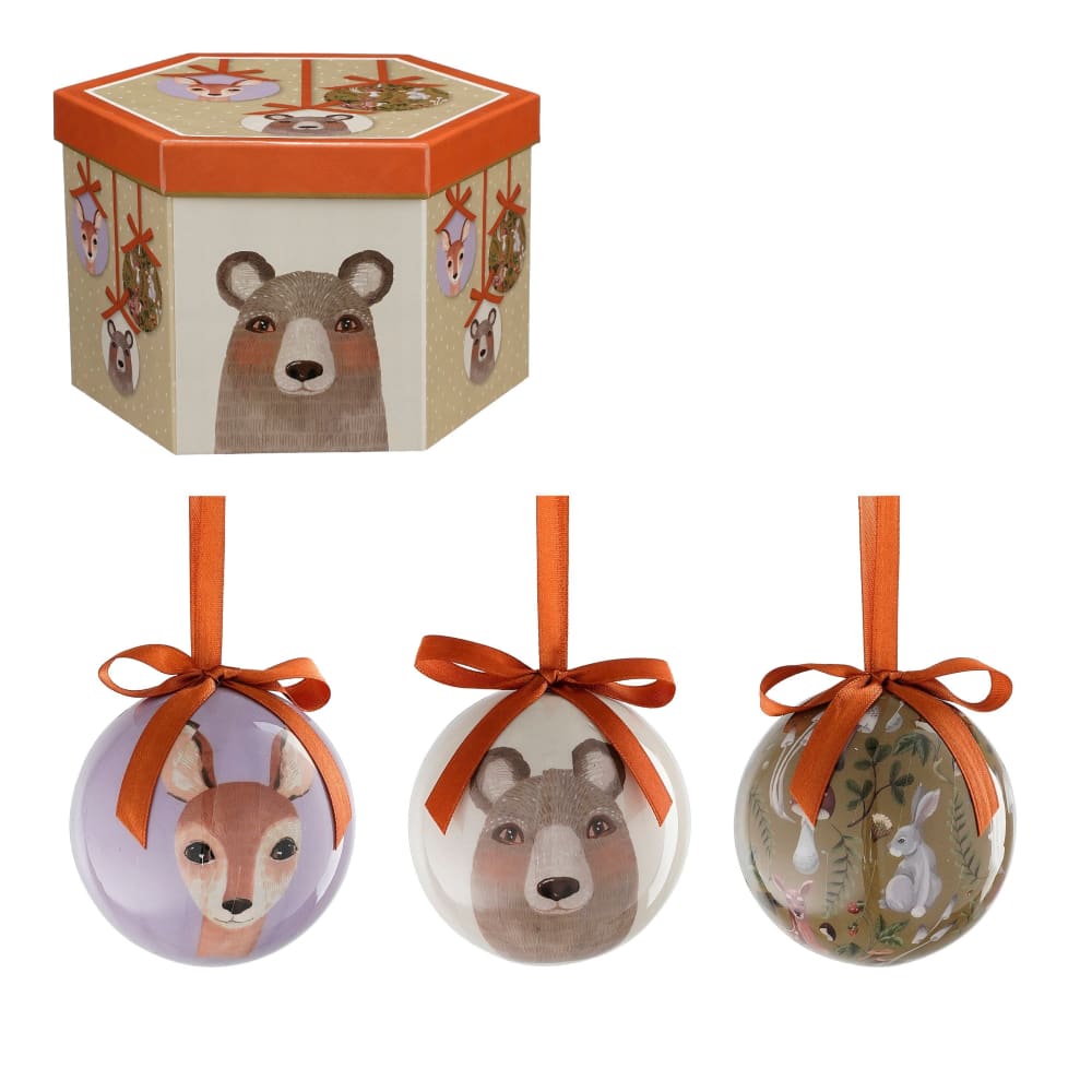 Bolas de navidad irrompibles naranja - lote de 14
