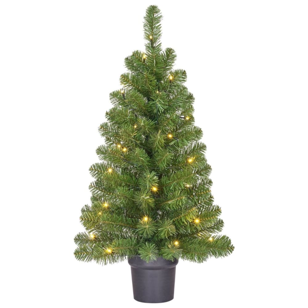 Black Box Trees Sapin de noël artificiel vert ciment h90xl50xl50cm - Béton
