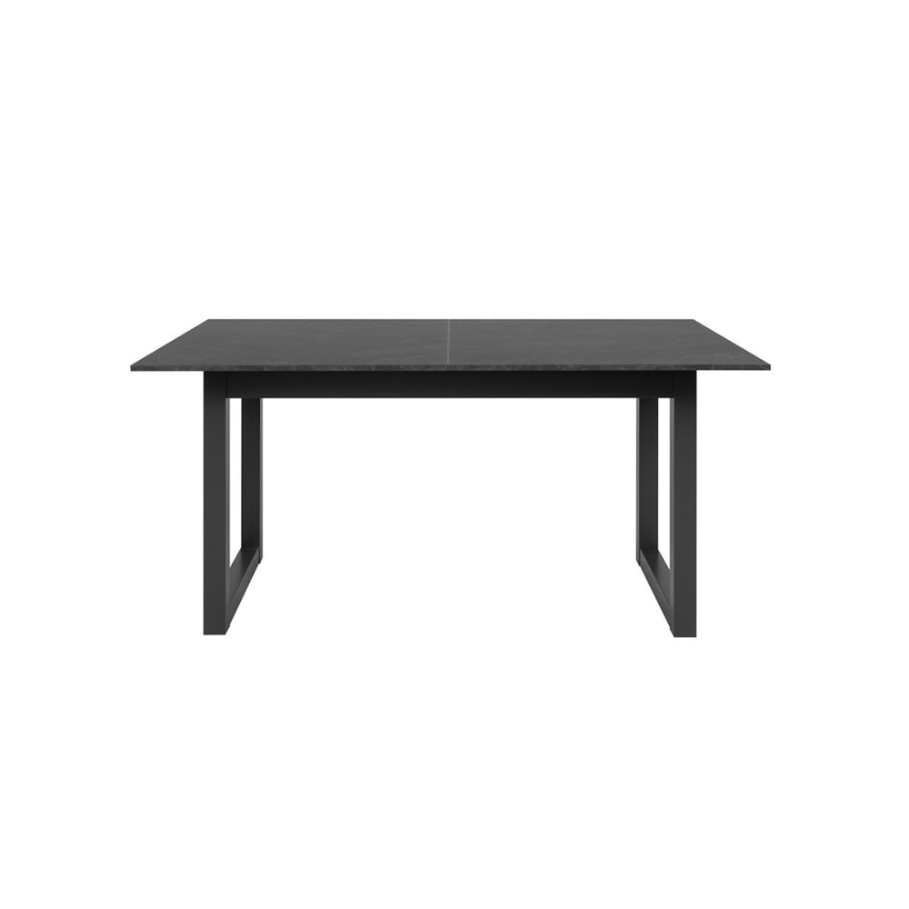 Calicosy Ausziehbarer Esstisch L160/200 cm - Anthrazitgrau style modern - Spanplatte