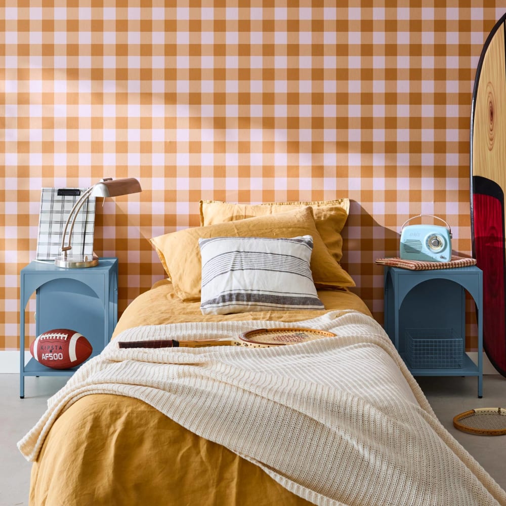 Lot de 2 tables de chevet, tables d'appoint bleu pétrole