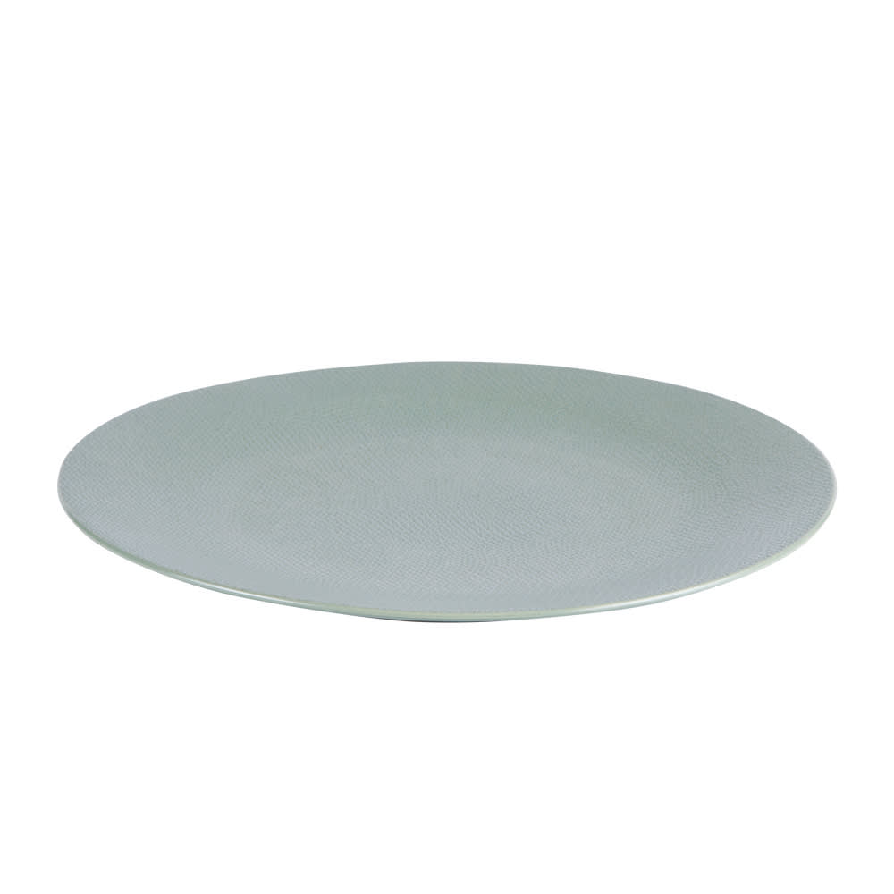 Lot de 6 assiettes à dessert sauge en porcelaine 21 cm - Maisons du Monde