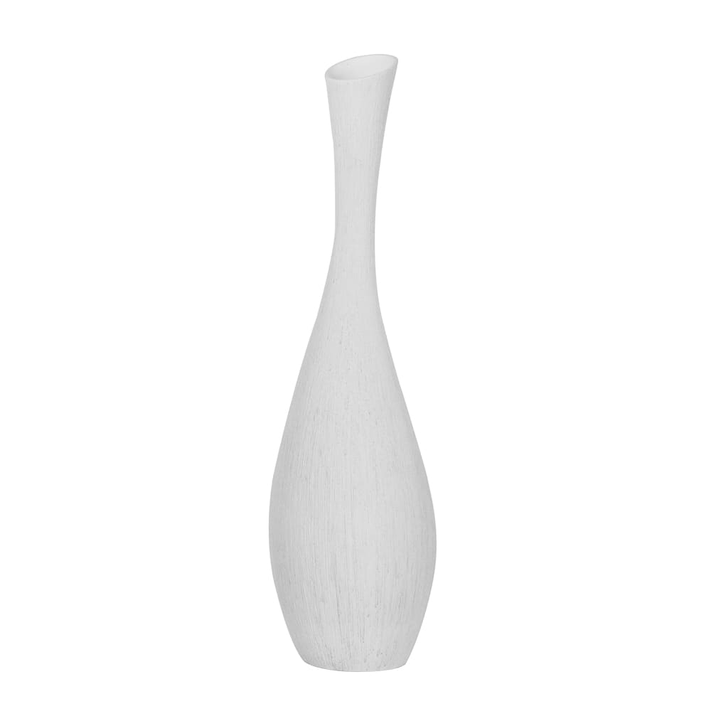 Vase sable 60 cm beige en céramique