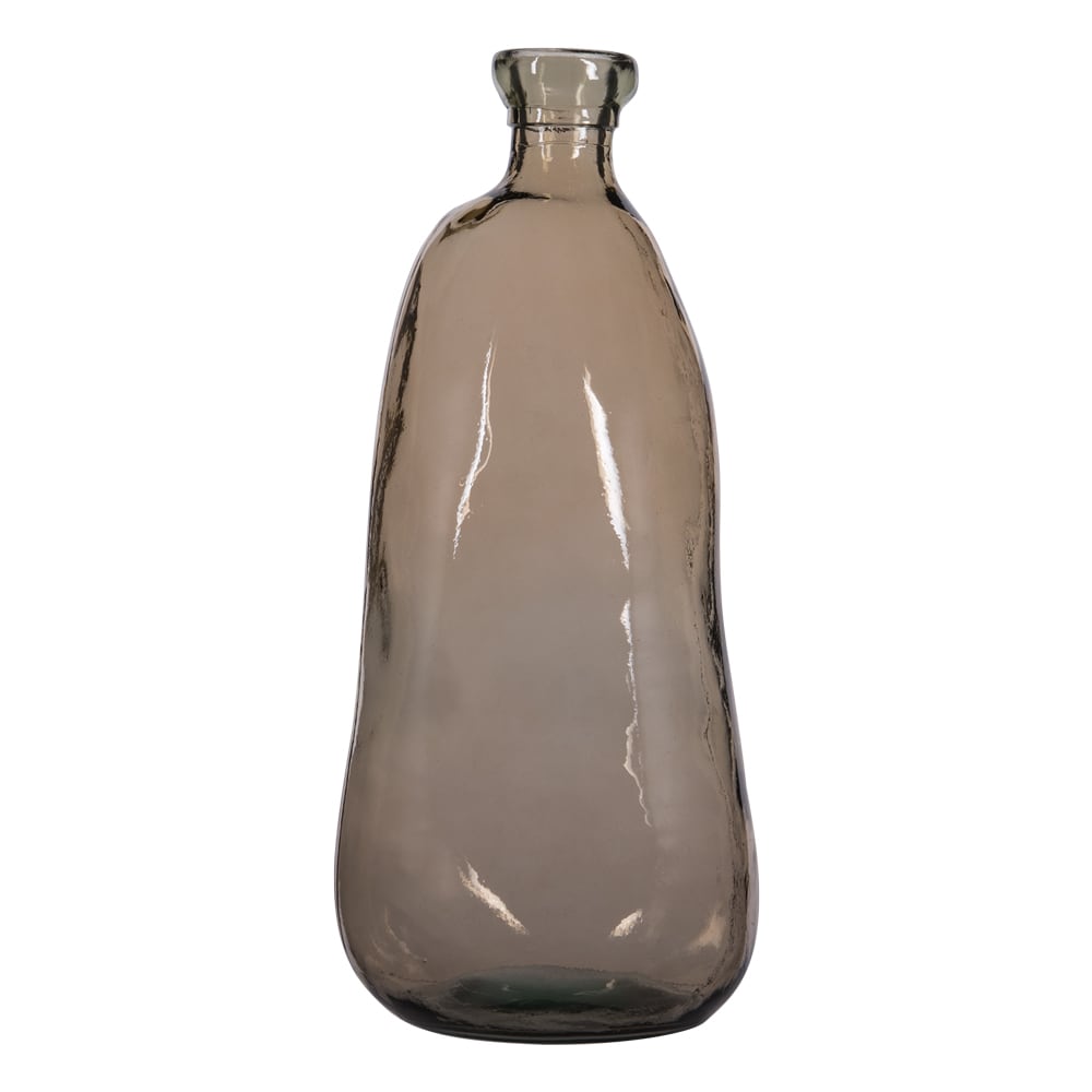 Vase Simplicity sable 73 cm crème / ivoire en verre