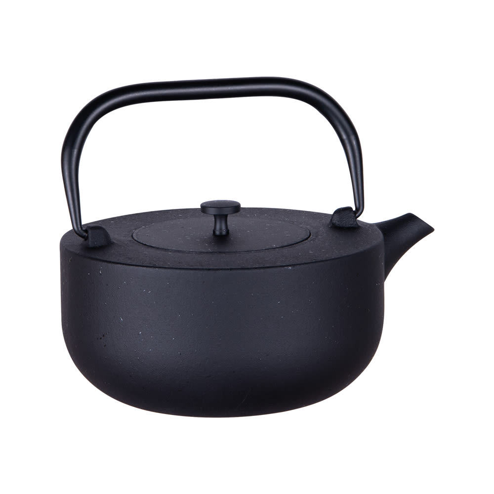 Théière en fonte fuji 1,2 l  noir en fonte émaillée