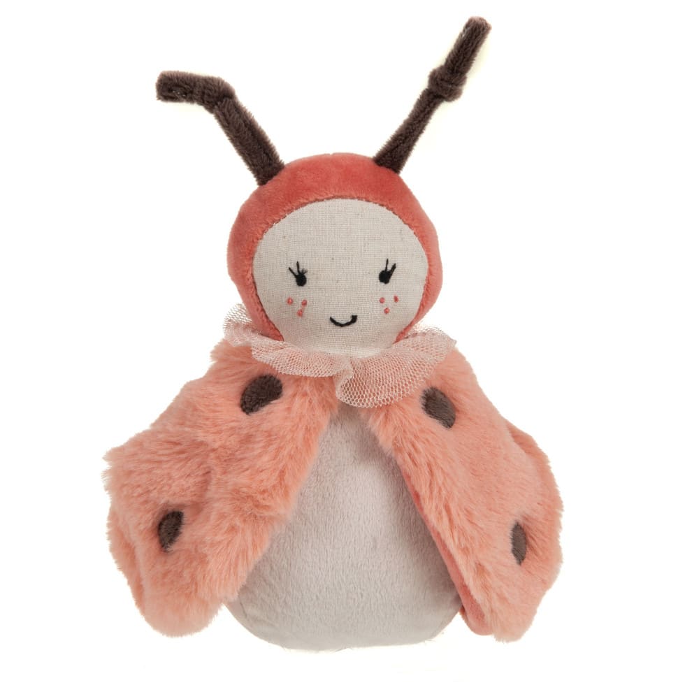 Amadeus Hochet adèle la coccinelle multicolore en polyester Multicolore Pes - Polyester - 16x20x12cm