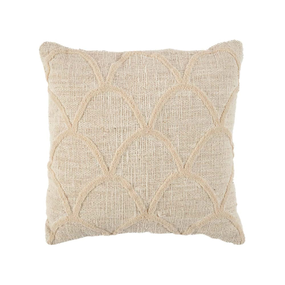 Bazar Bizar Kissenbezug aus baumwolle in braun, 50x50x10cm style seaside Beige