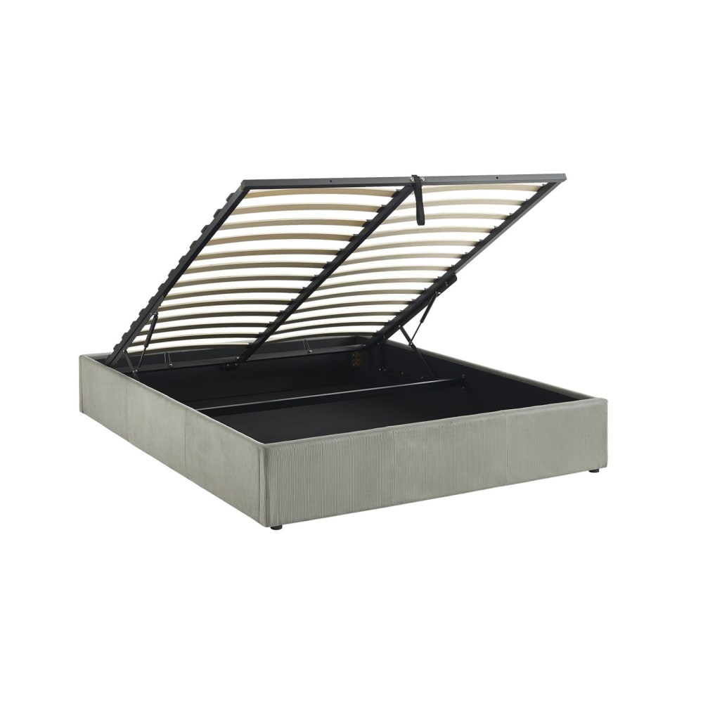Lit coffre avec sommier - finition
