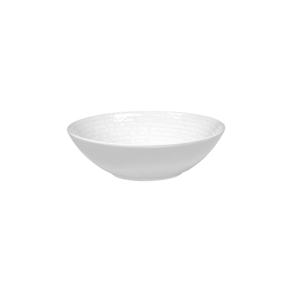 Lot de 6 coupelles blanches en grès 17 cm