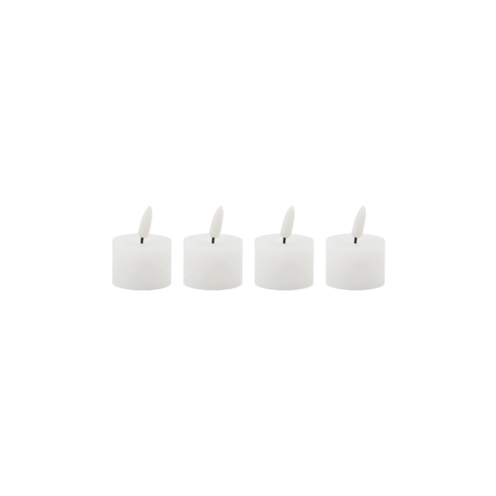 house doctor Bougie led blanc style contemporain - Pvc - Poly Chlorure De Vinyle