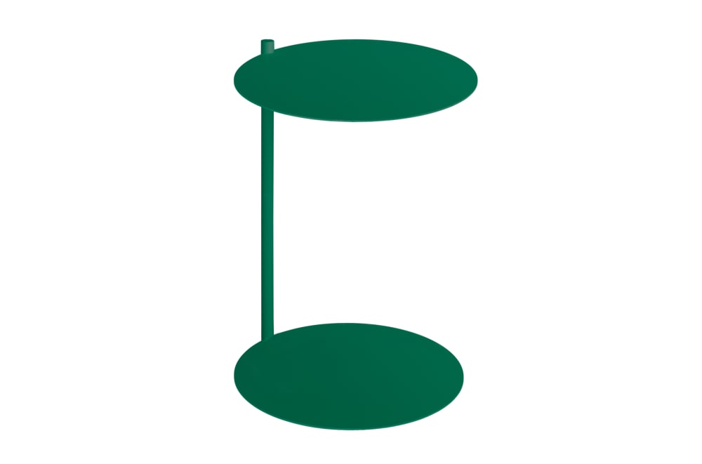 Table d'appoint en acier peint par poudrage, vert — Beyit
