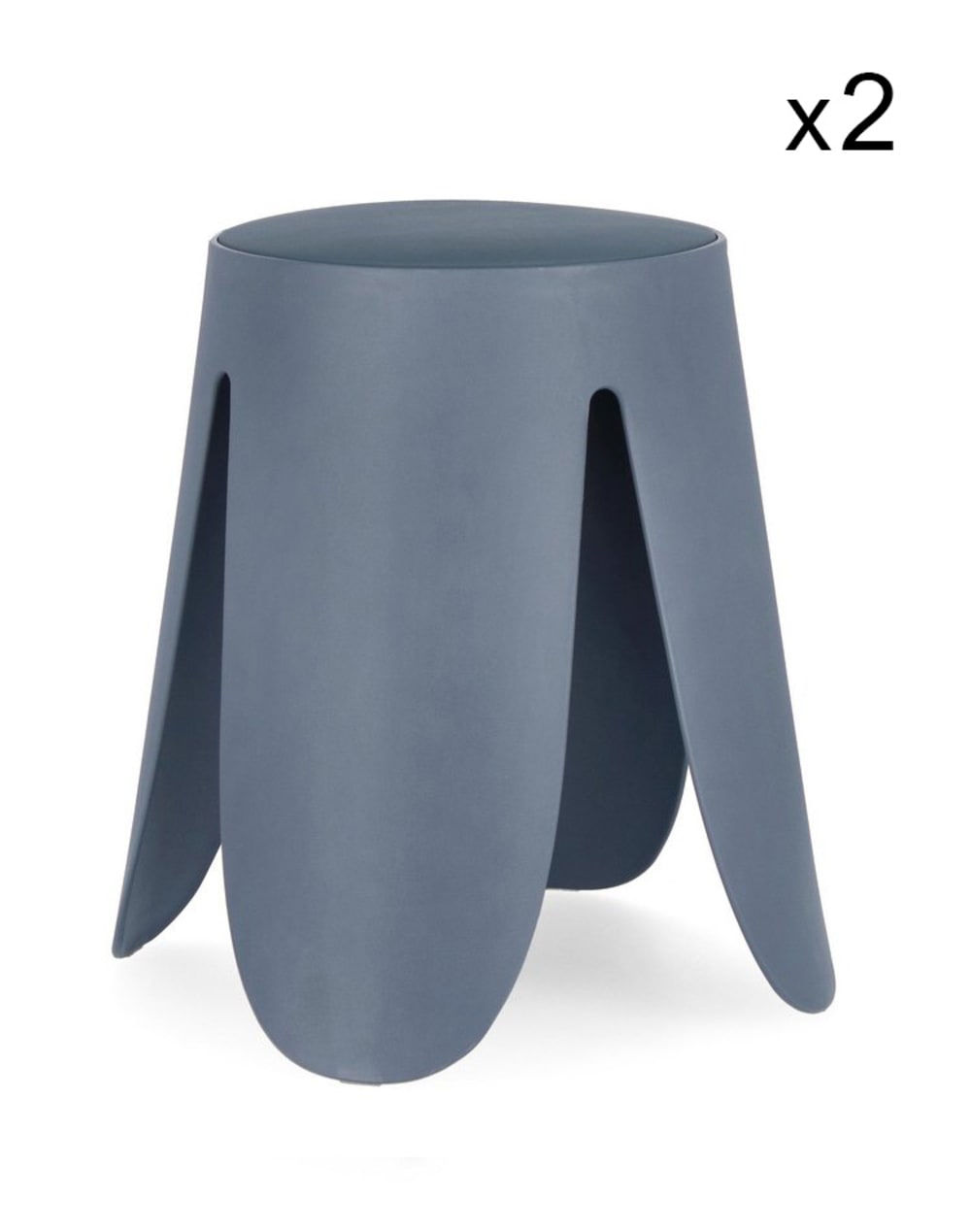 Lot de 2 tabourets en