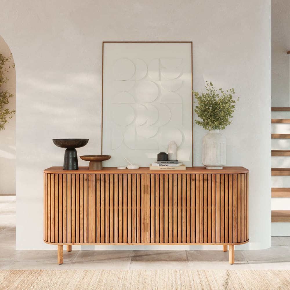 Buffet aus Akazienholz mit 4 Türen - Maisons Du Monde