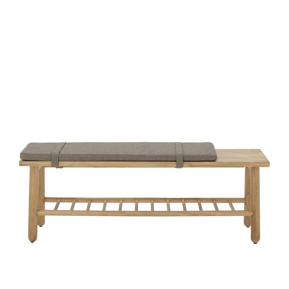 banc en bois clair 3pl