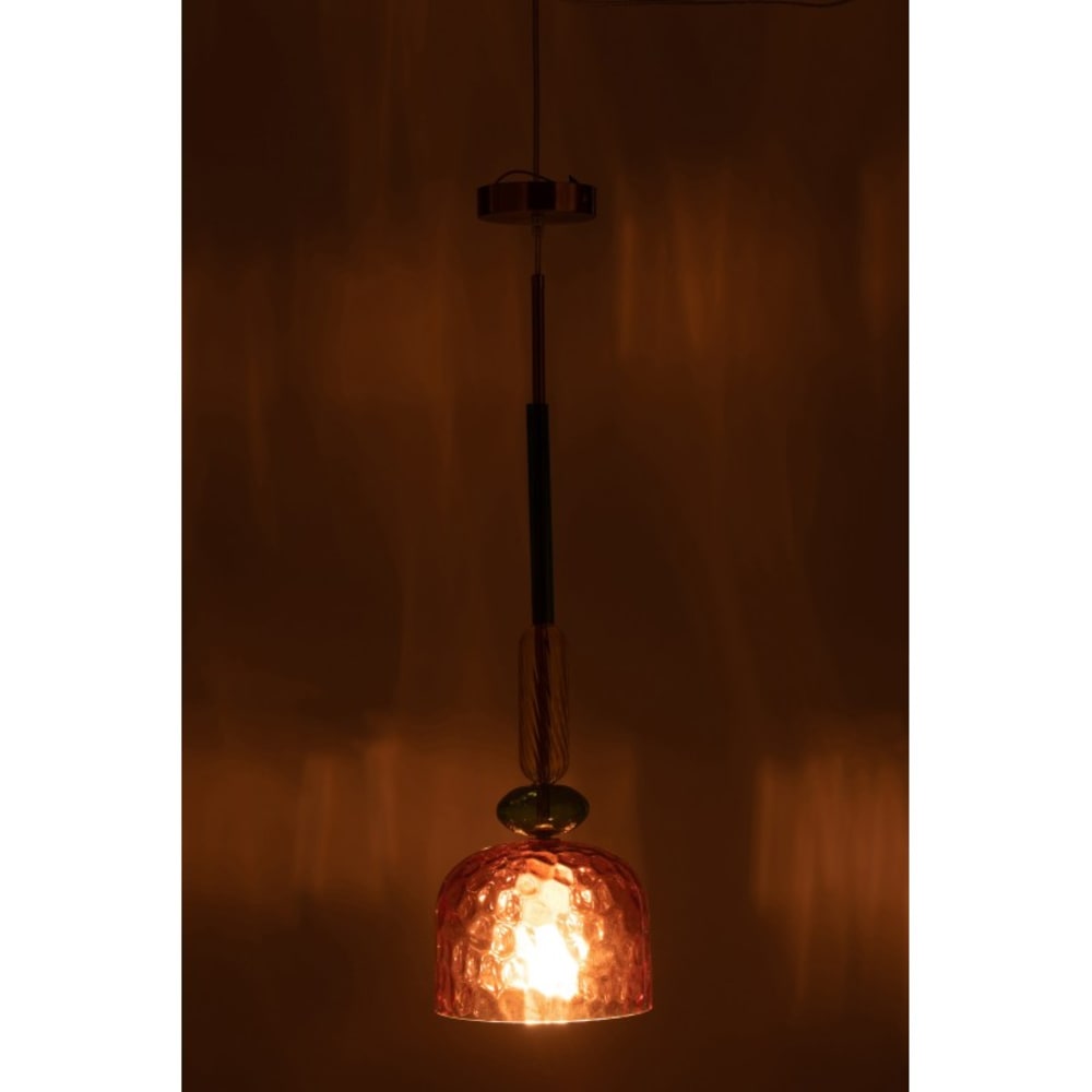 Suspension en verre multicouleur 20x20x190 cm — vue 4